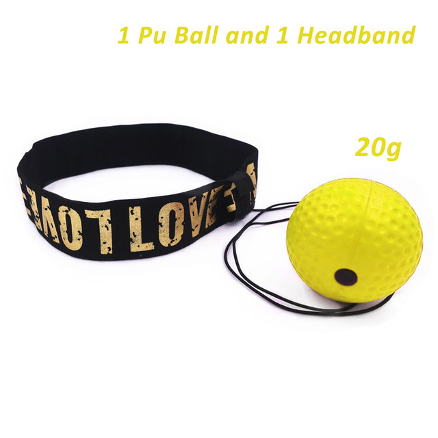 Boxing Reflex Ball Head-mounted Band