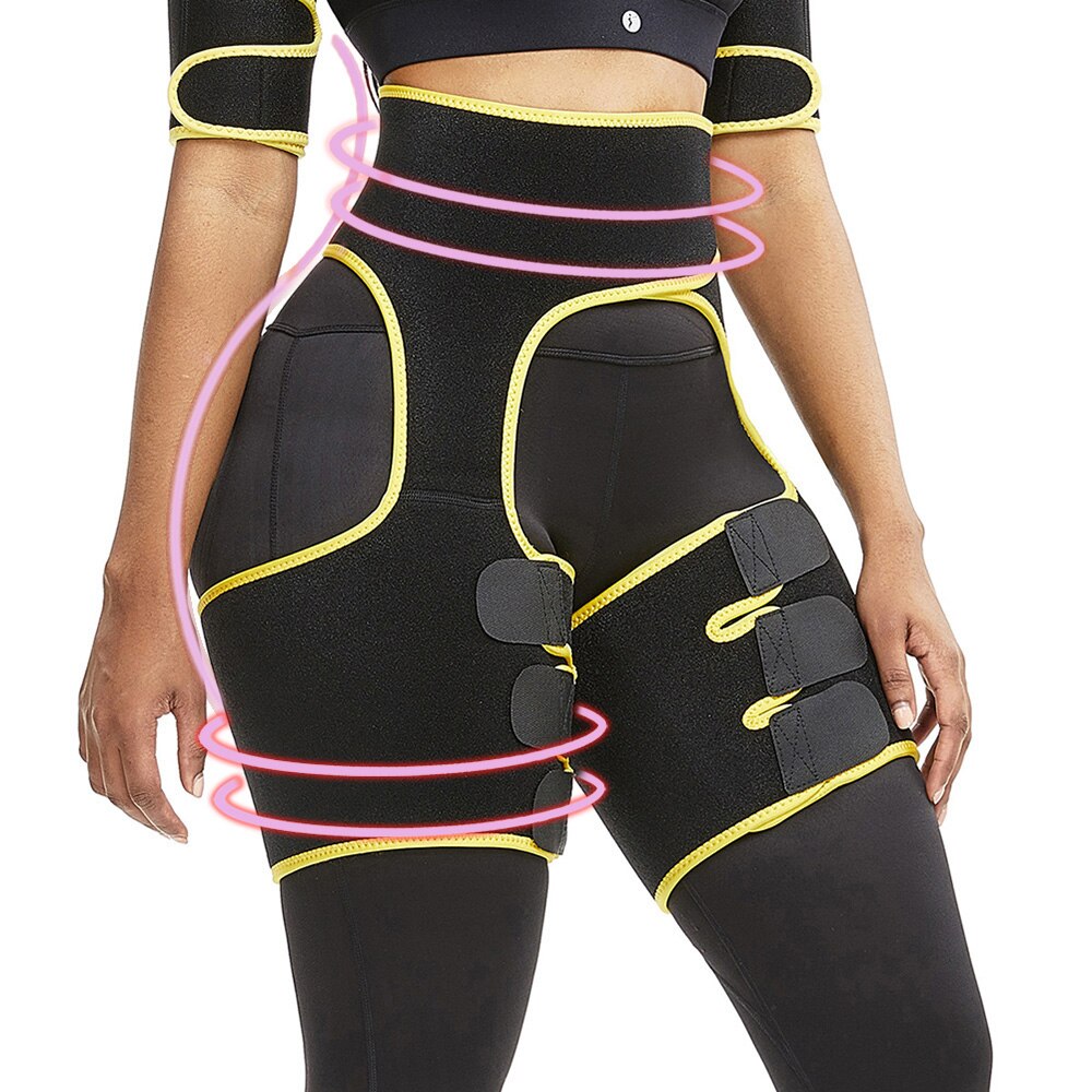 Waist trainer thigh trimmer