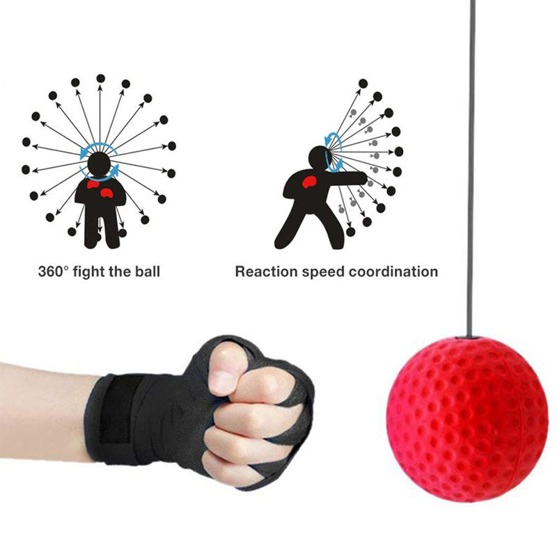 Boxing Reflex Ball Head-mounted Band