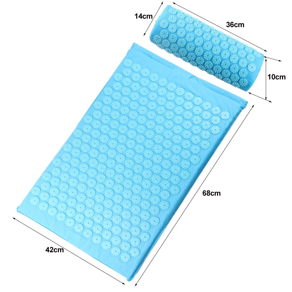 Lotus Acupuncture Yoga Mat