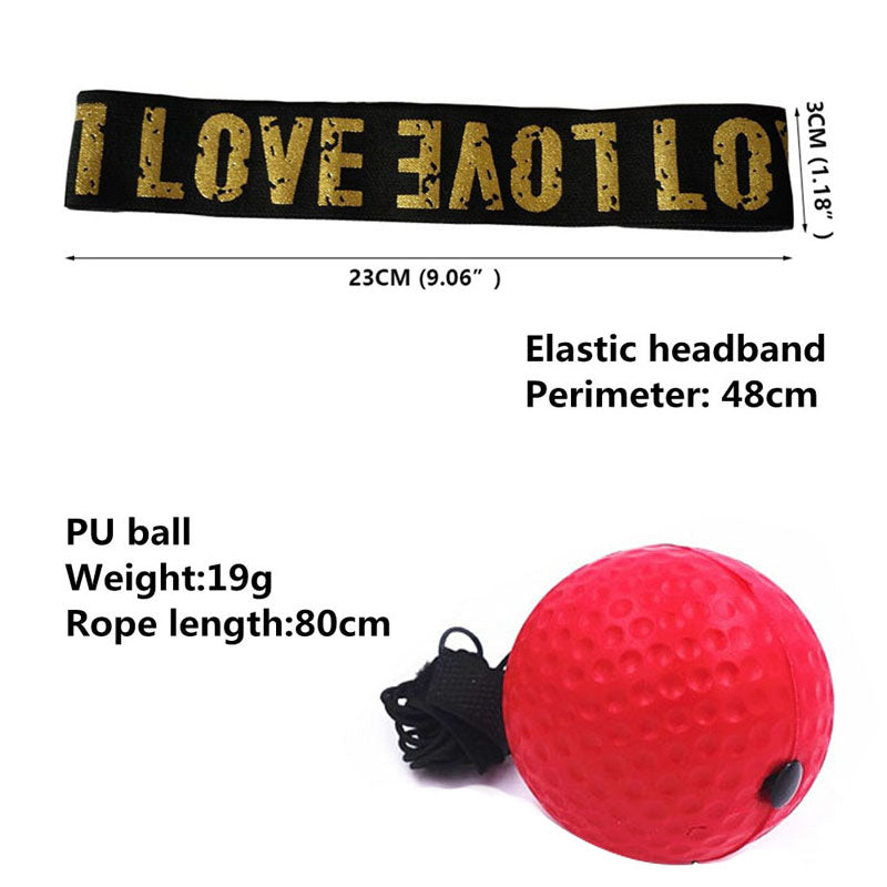 Boxing Reflex Ball Head-mounted Band