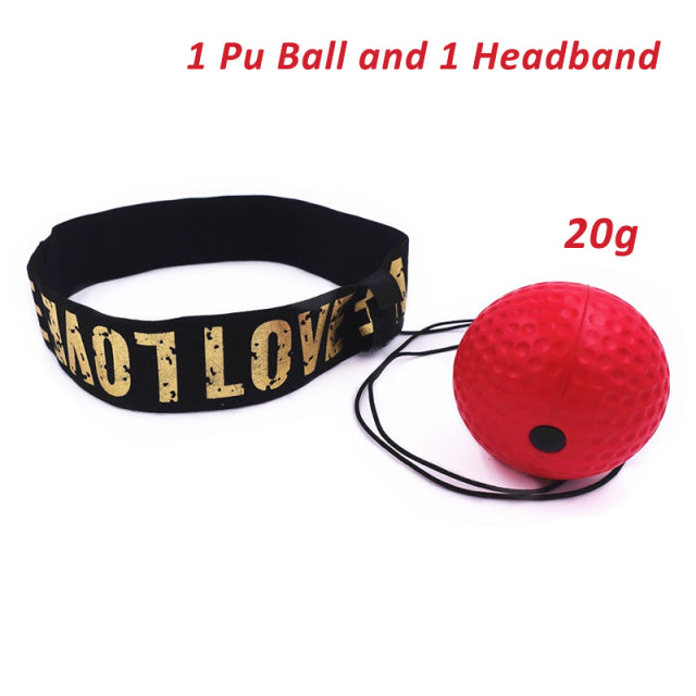 Boxing Reflex Ball Head-mounted Band